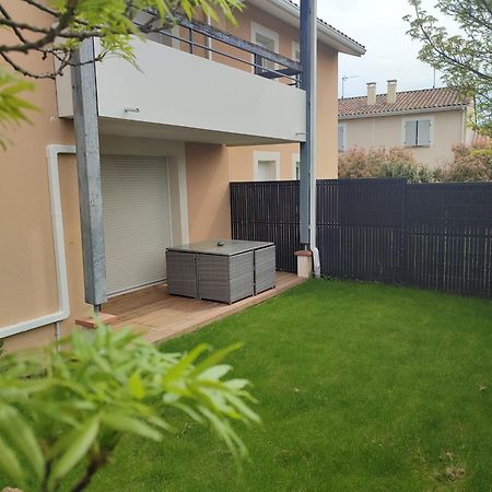 Ferienwohnung T2 Avec Jardin Proche Aeroport, Airbus, Meet Daux Exterior foto